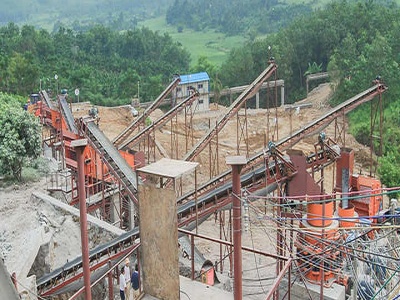 Five stages of gypsum production process